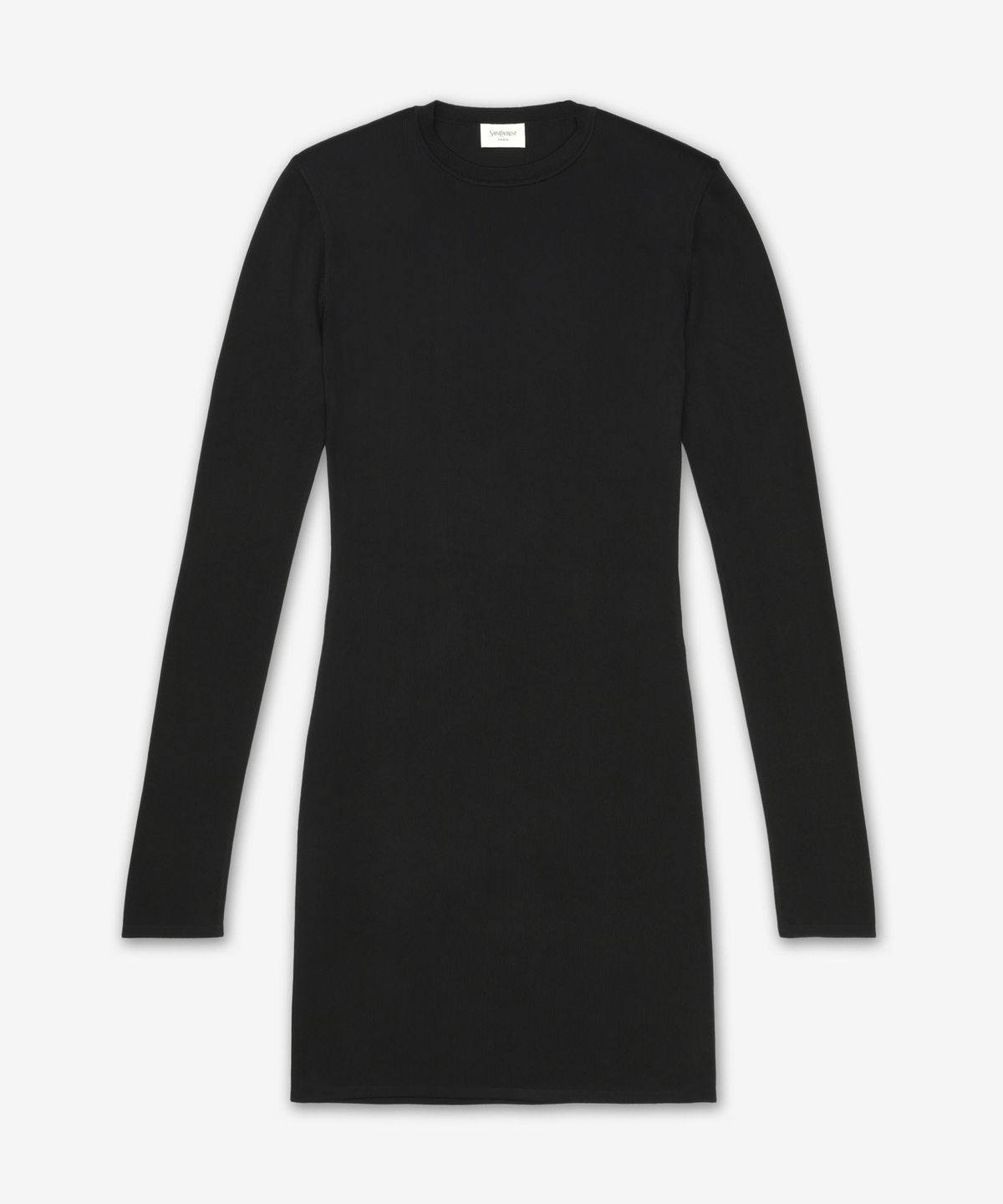 생로랑(SAINT LAURENT) 니트 미니 원피스 - 블랙 / 823590Y76XL1000