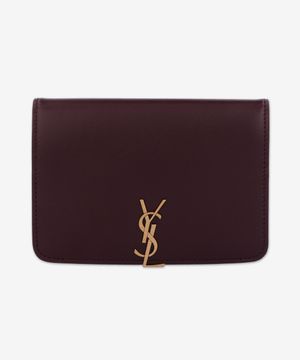 모노그램 볼테르 여권 지갑 - 와인 / 8218850SX0W6195