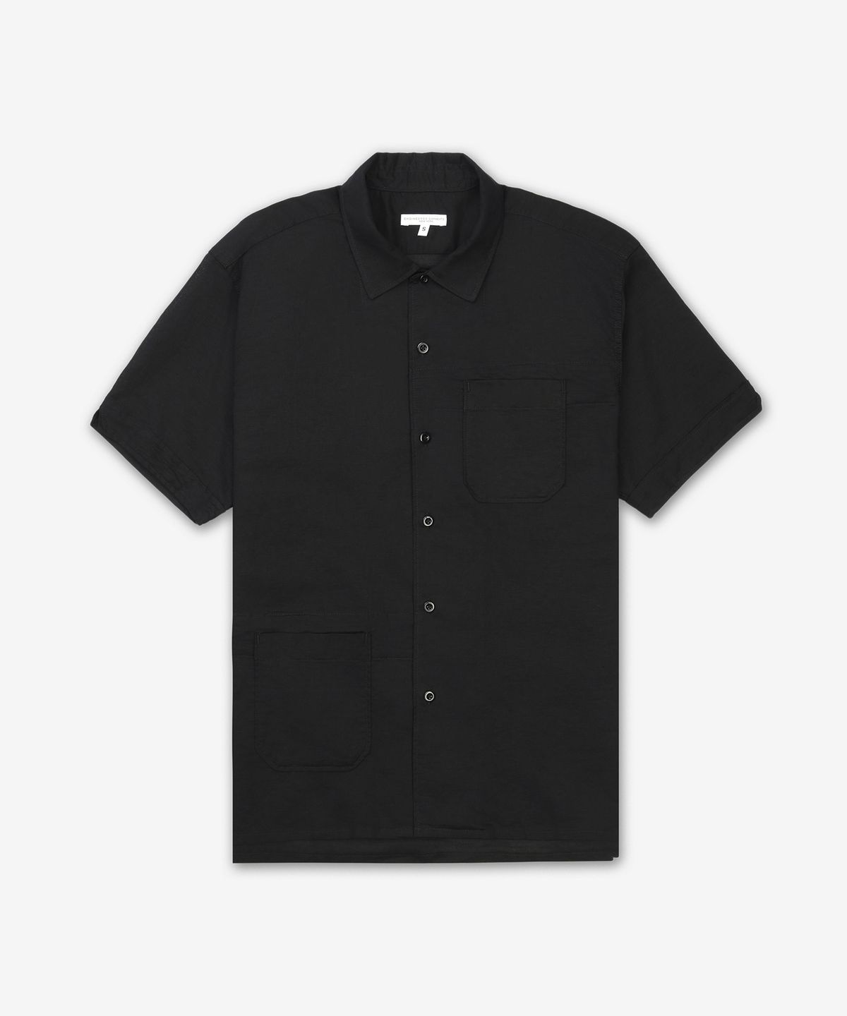 엔지니어드가먼츠(ENGINEERED GARMENTS) 캠프 셔츠 - 블랙 / QT017RK299