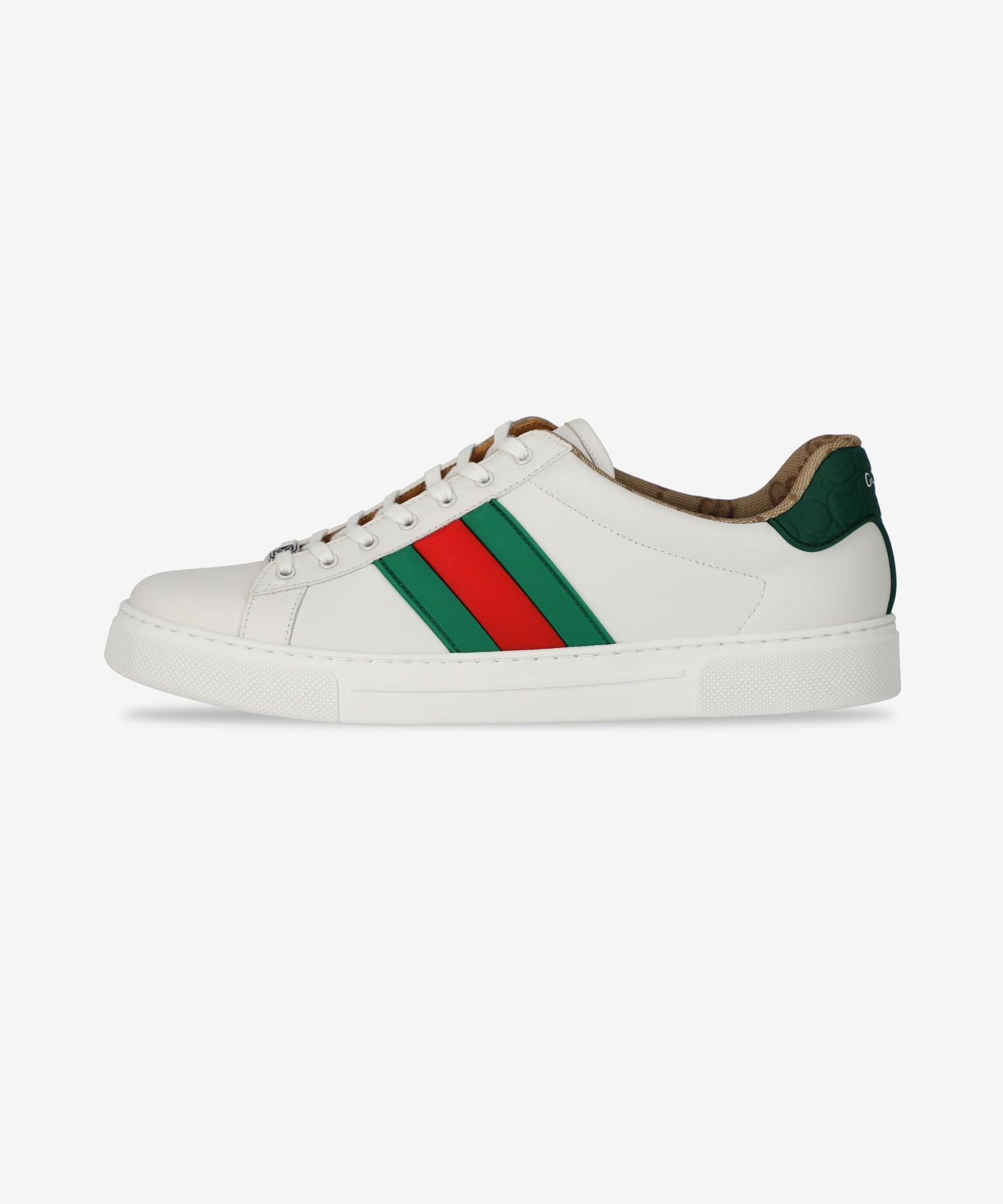 【GUCCI】ACE SNEAKERS WITH WEB DETAIL●812713AAECR9042 MUSINSA | GUCCI Gucci Ace Web Sneakers - White / 812713AAECR9042