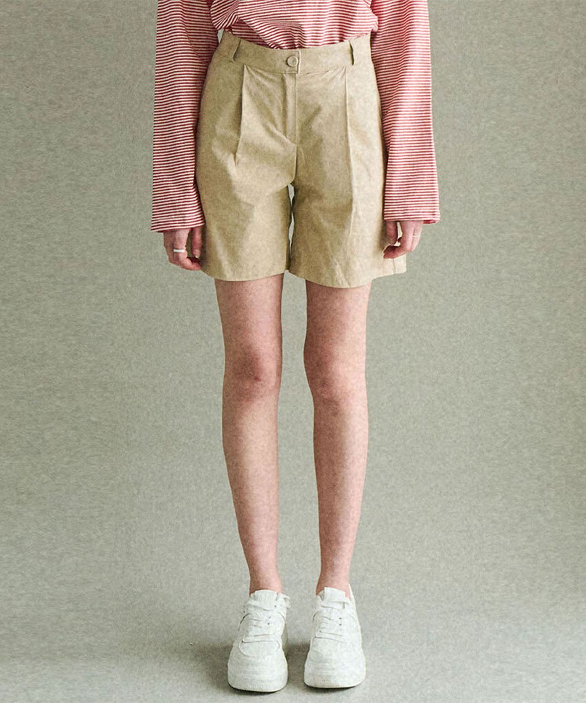 슬로우롤리(SLOWLOLLI) Basic pintuck shorts_3 Colors