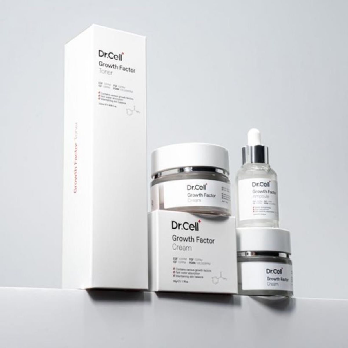 닥터셀(DRCELL) 닥터셀 성장인자 /  앰플+토너+크림 1세트