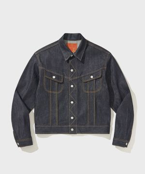 100J  WESTERNER SELVAGE DENIM JACKET [Indigo]
