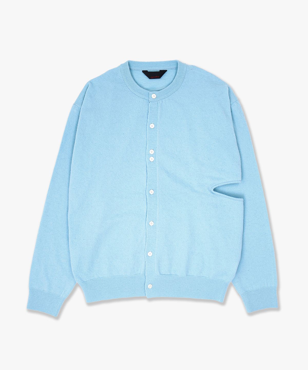 애니타임로릭(ANYTIME LOREAK) ORCHID ROUND CARDIGAN - SKY BLUE