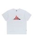 Volcanic Eruption Tee White