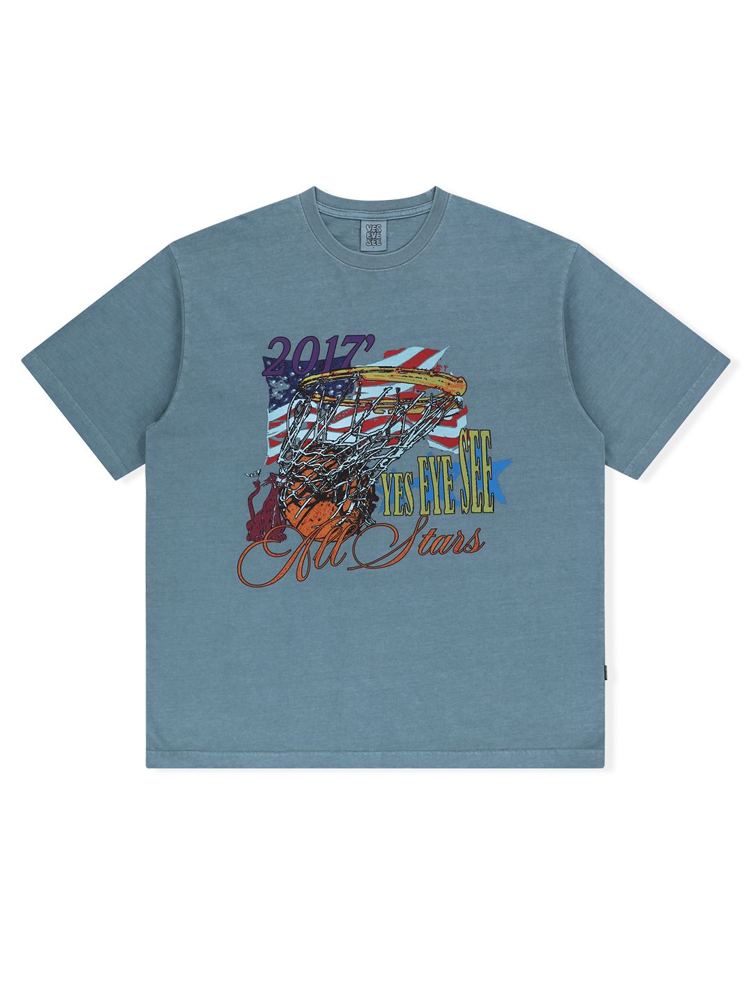 【YESEYESEE】★Y.E.SゴールインTee★ MUSINSA公式 | YESEYESEE Y.E.S Goal In Tee Blue