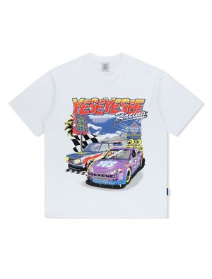 Racing Tee White