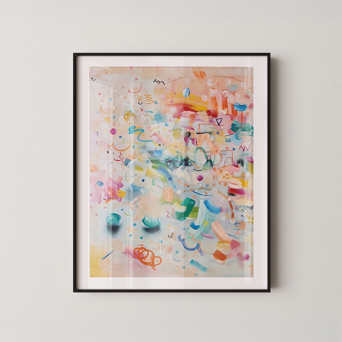 갤러리티(GALLERYT) Chroma I - 추상화 인테리어 아트포스터 액자