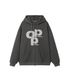 OPP Logo Hoodie Zip-up - Charcoal