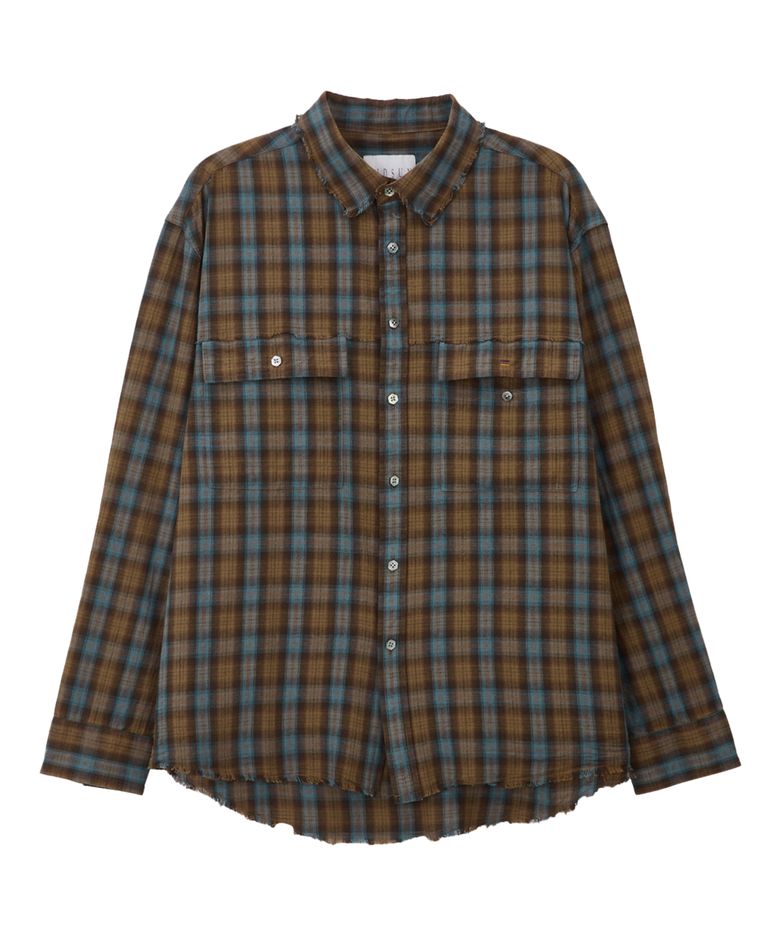 Cut Off Jeunesse Shirt-Blue