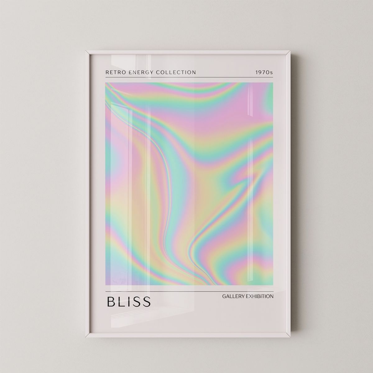 갤러리티(GALLERYT) Bliss - 레트로 빈티지 미드센추리 모던 인테리어 포스터 액자