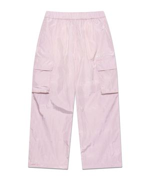 허리스트링 우븐 롱 팬츠 핑크 LK2502PT71PI