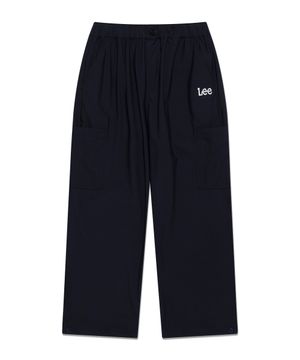 우븐 트리코트 카고 롱팬츠 네이비 LK2502PT02NA