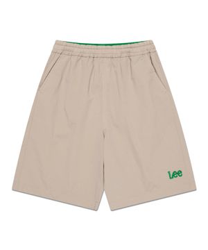 베이직 트위치 4부 우븐 팬츠 베이지 LK2502SO01BE