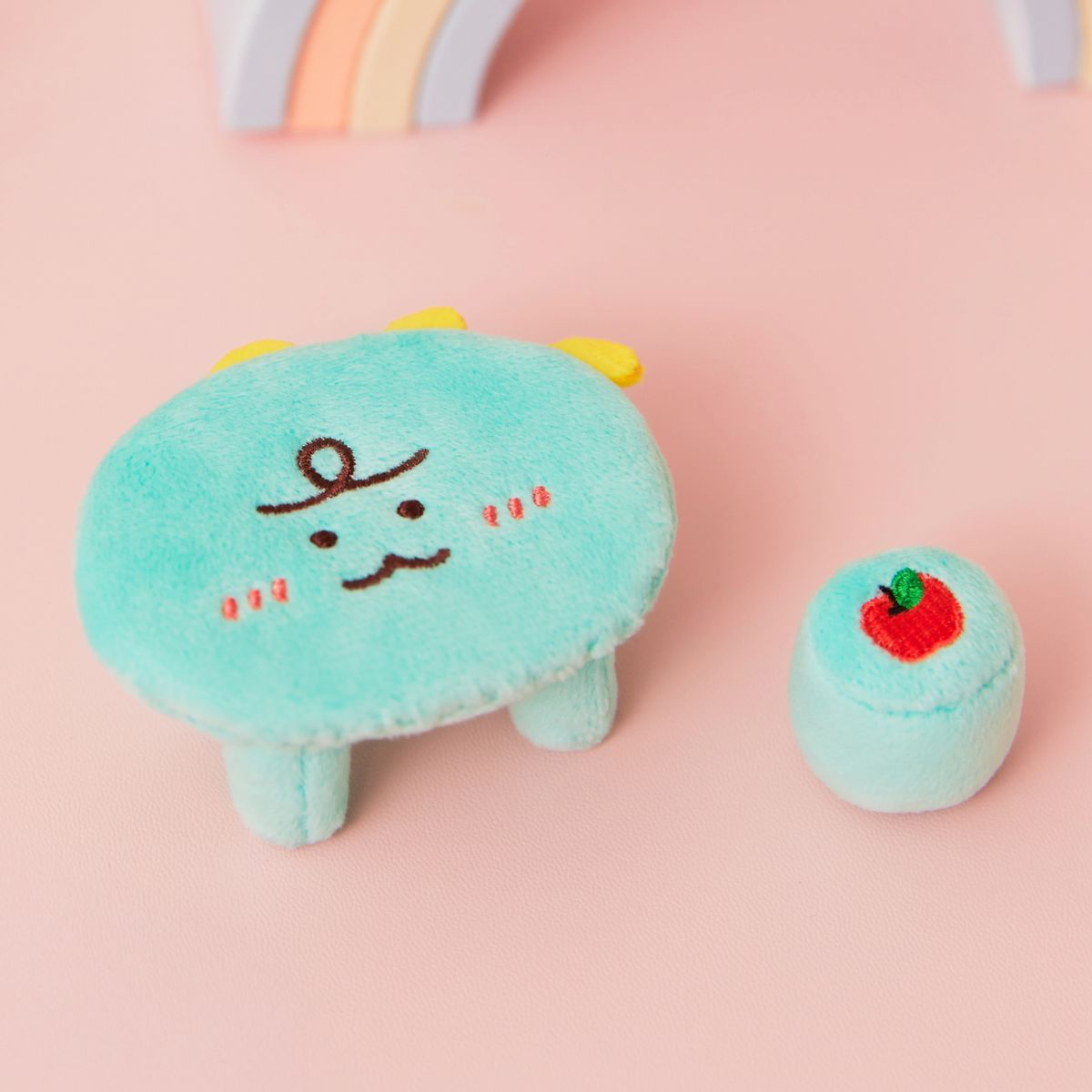 카카오프렌즈(KAKAO FRIENDS) 포슬인형 하우스_죠르디 협탁&스툴SET