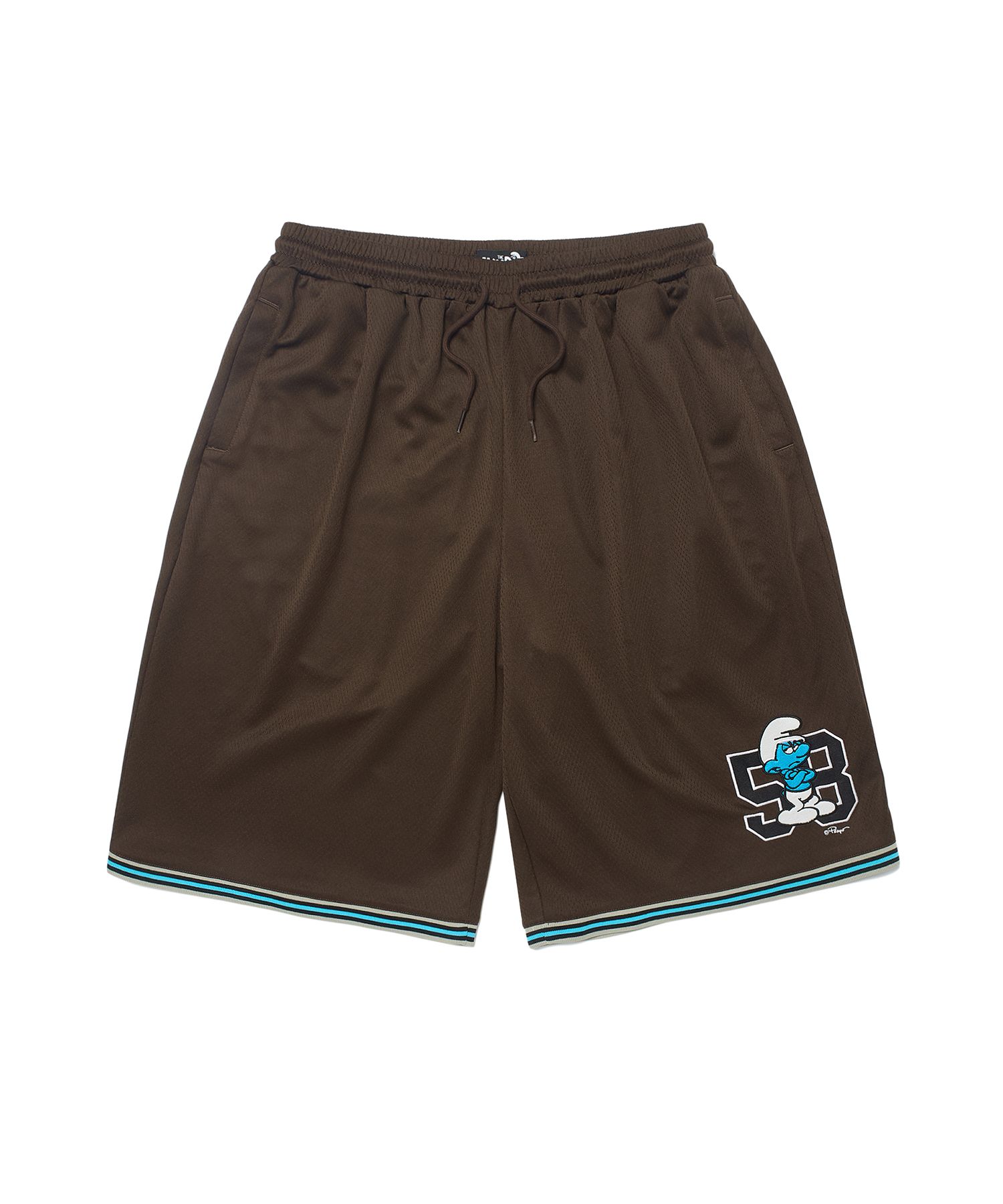 ★2025SS新作★WKNDRS X SMURFS★58 BASKETBALL SHORTS ☆2025SS新作☆WKNDRS X SMURFS☆58 BASKETBALL SHORTS