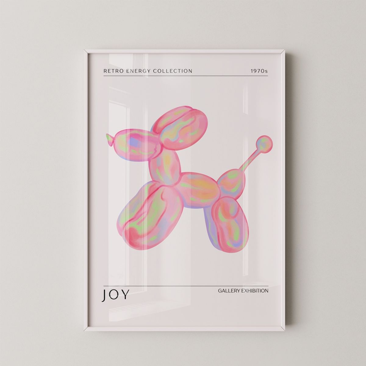 갤러리티(GALLERYT) Joy - 레트로 빈티지 미드센추리 모던 인테리어 포스터 액자
