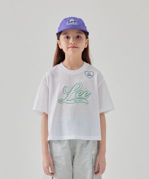 루즈핏 블록코어 반팔티 아이보리 LK2502ST76IV