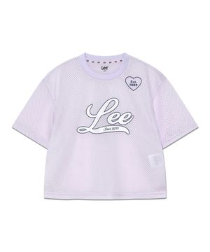 루즈핏 블록코어 반팔티 퍼플 LK2502ST76PU