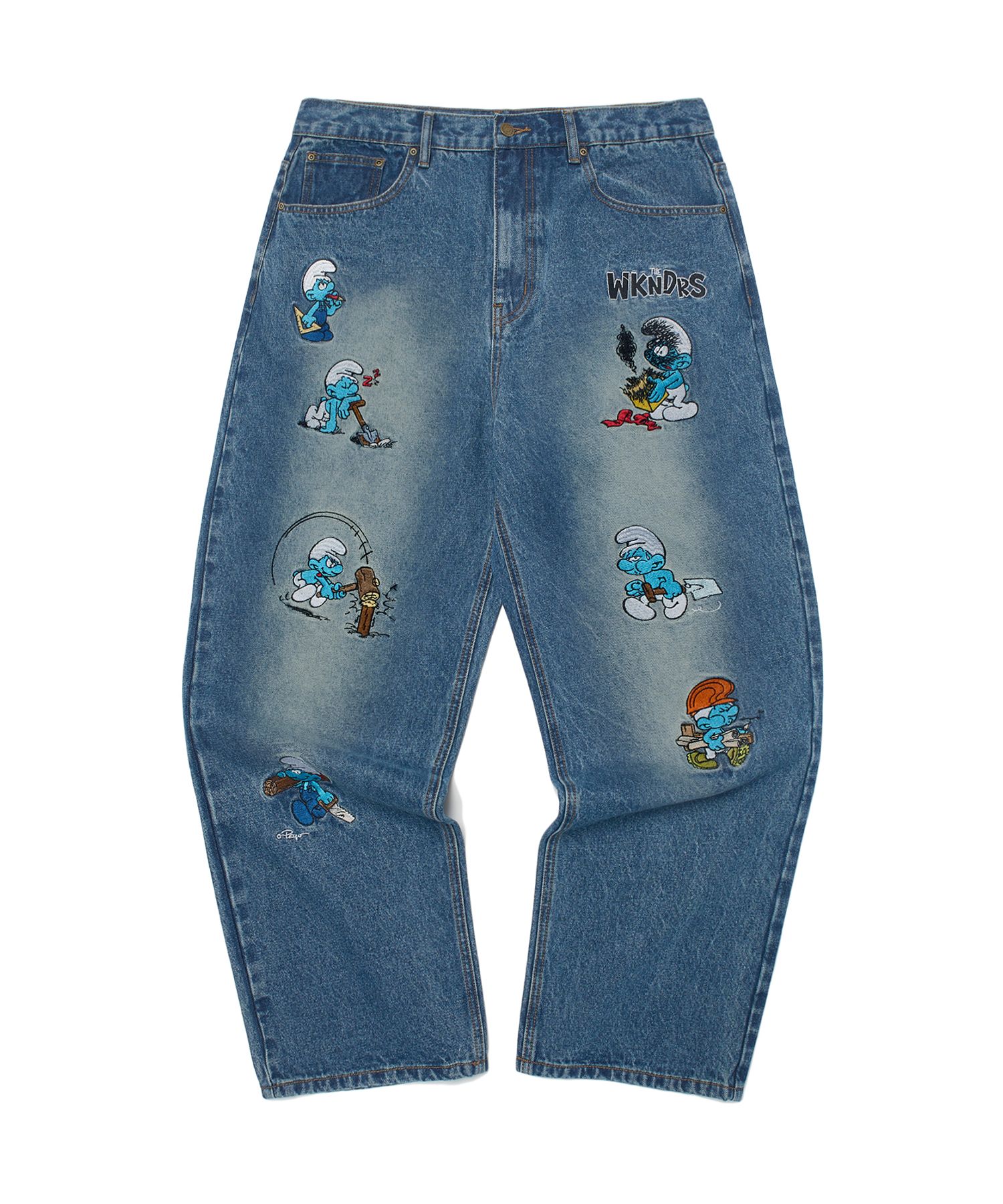 [WKNDRS] HANDY DENIM PANTS /追跡付 MUSINSA公式 | WKNDRS HANDY DENIM PANTS (L.BLUE)