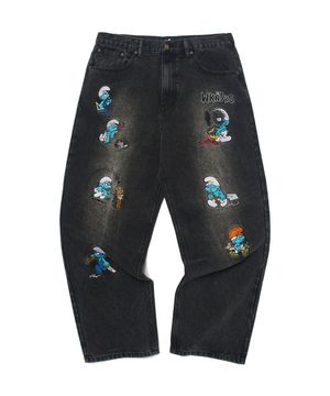 HANDY DENIM PANTS (BLACK)