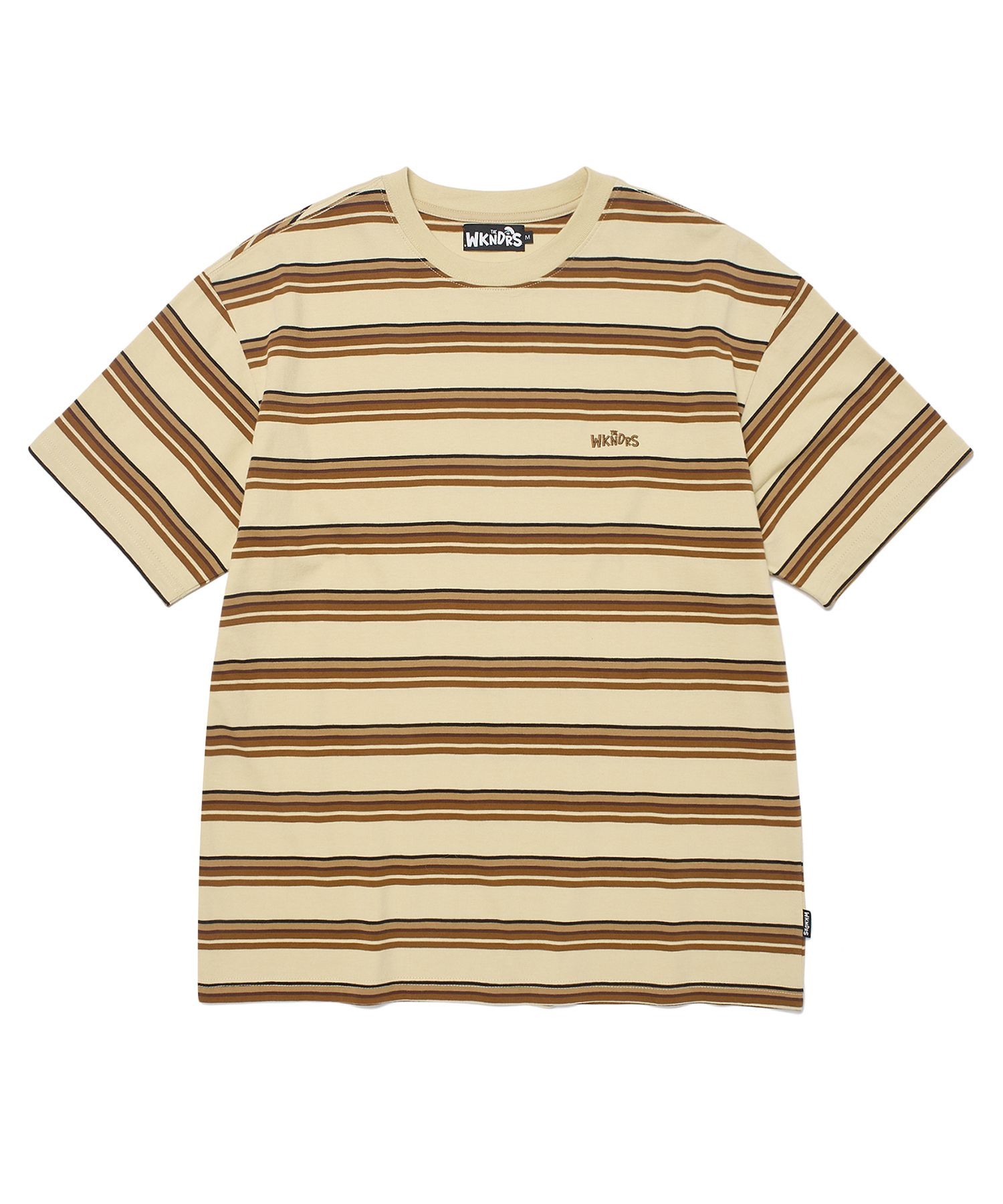 Tシャツ・カットソー WKNDRS MULTI COLOR STRIPED T-SHIRT SA964 5730f9bc6472b60c063aa6bd1a5c6c