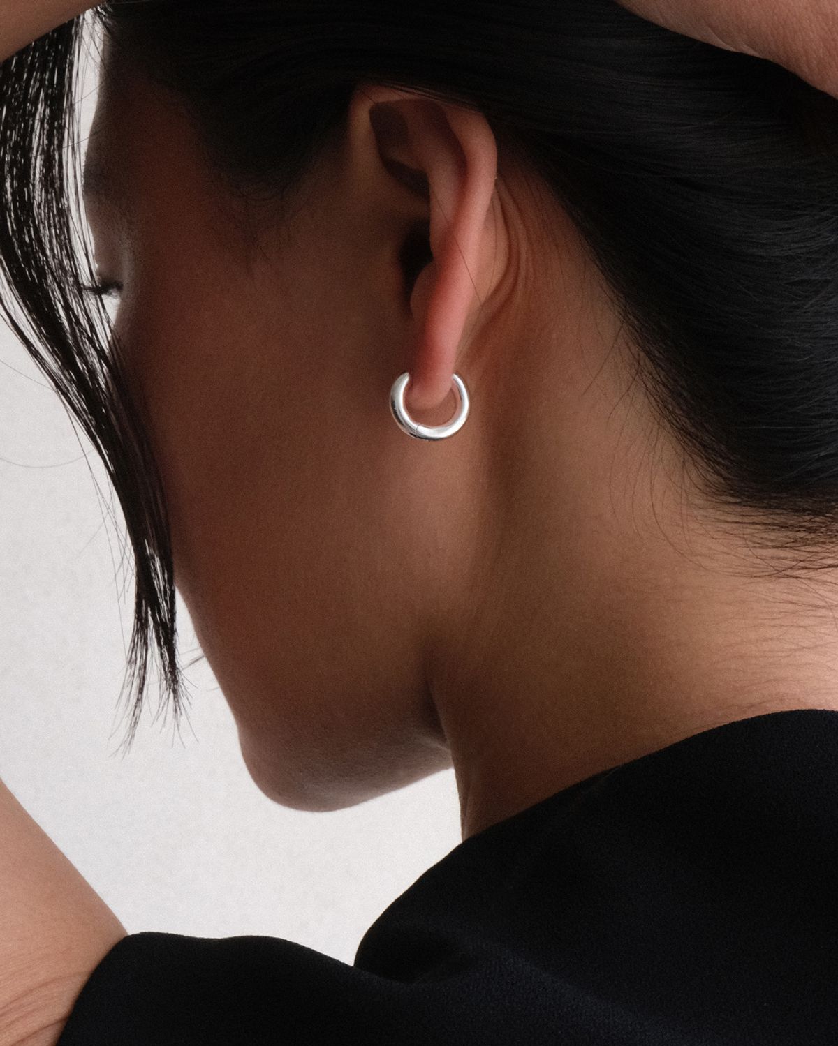 어나더레이어(ANOTHERLAYER) Easy Earring (silver925)
