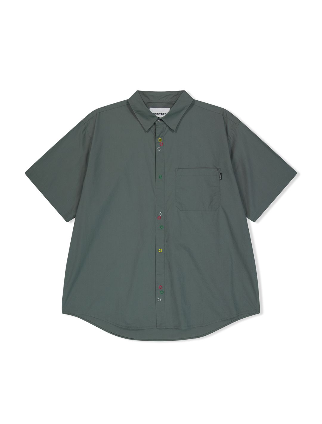 ★2025SS新作★YESEYESEE★Pinnacle S/S Shirt MUSINSA | YESEYESEE Pinnacle S/S Shirt Grey