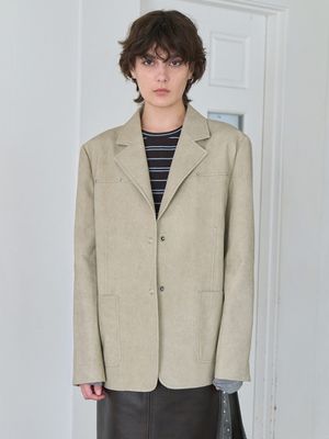 Washing Cotton Half Jacket VW5SJ073_2color