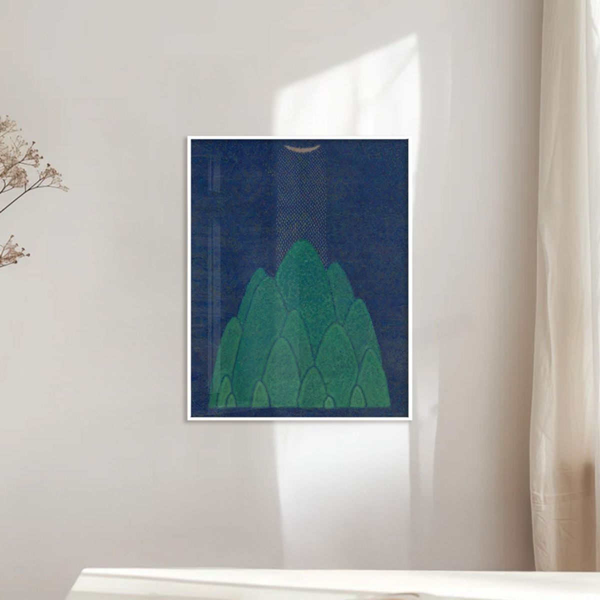 갤러리티(GALLERYT) 휴 - 달빛숲 193 - 강선미 작가 포스터 액자 46x60cm
