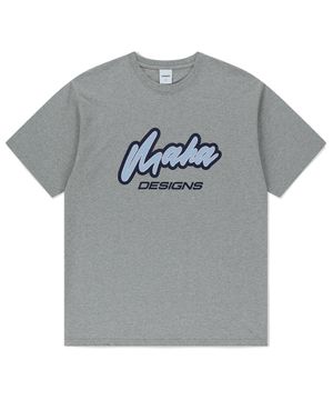 MAHA SPELLOUT TEE GREY(MG2FMMT531A)