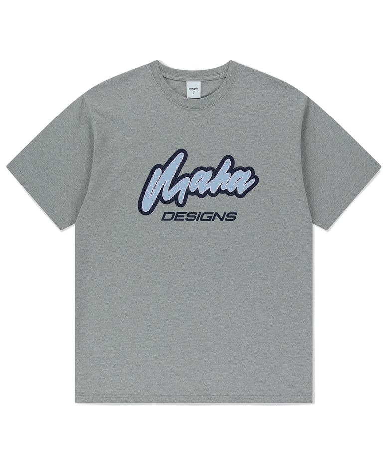 MAHA SPELLOUT TEE GREY(MG2FMMT531A)