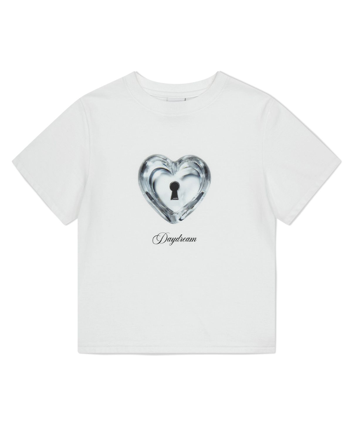 마하그리드(MAHAGRID) HEART LOCK TEE WHITE(MG2FMFT584A)