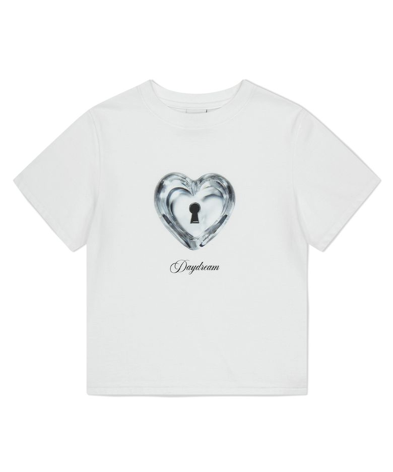 HEART LOCK TEE WHITE(MG2FMFT584A)