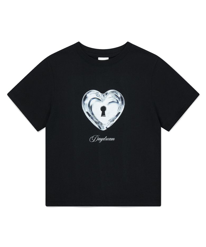 HEART LOCK TEE BLACK(MG2FMFT584A)