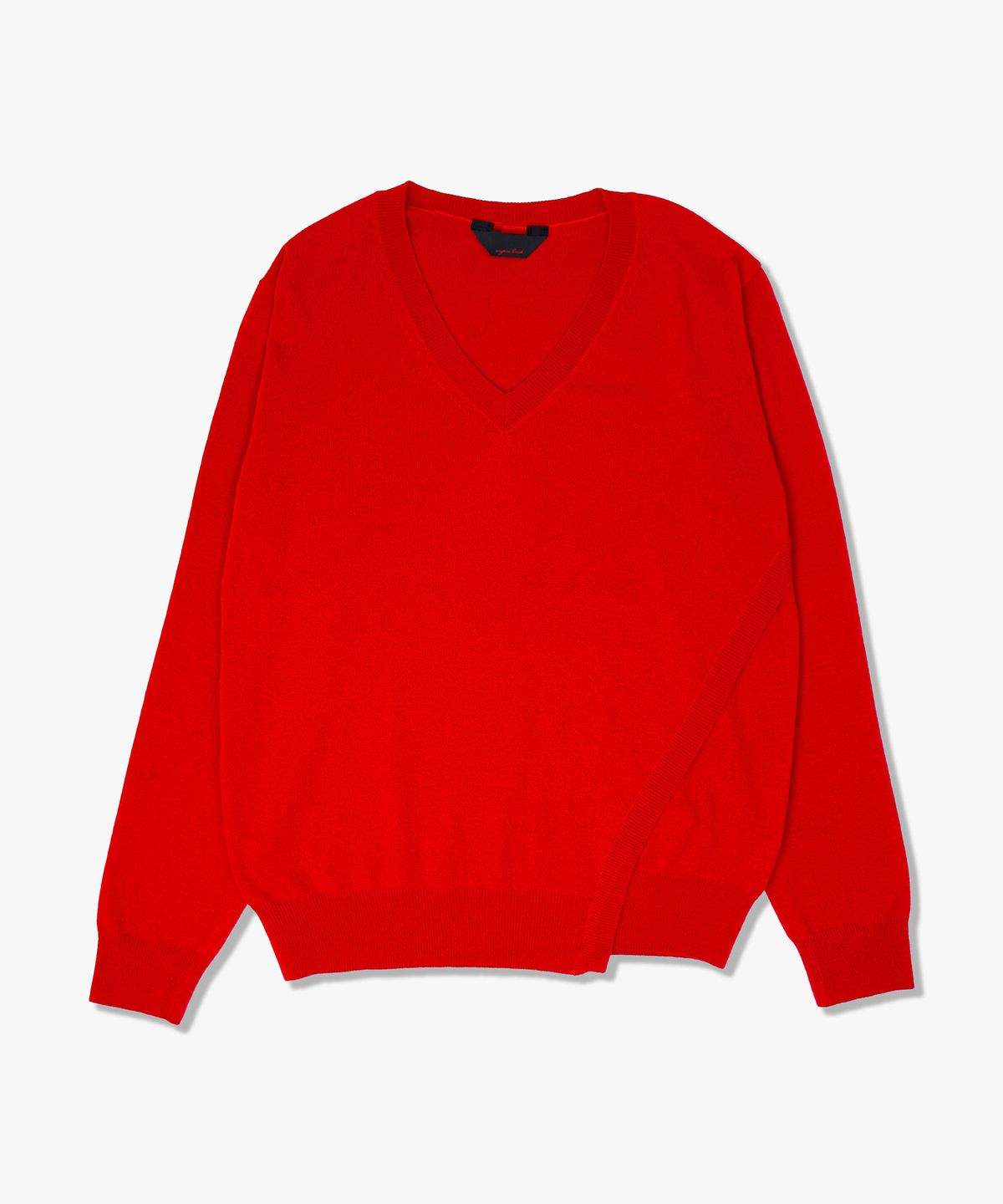 애니타임로릭(ANYTIME LOREAK) CAMELLIA V-NECK - RED
