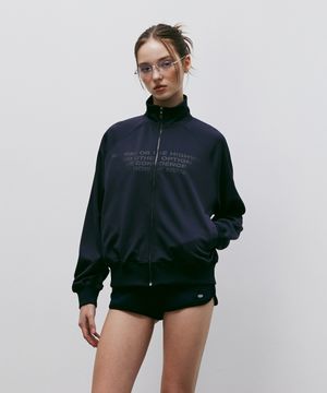 피어리스 트랙 져지 자켓(딥네이비)