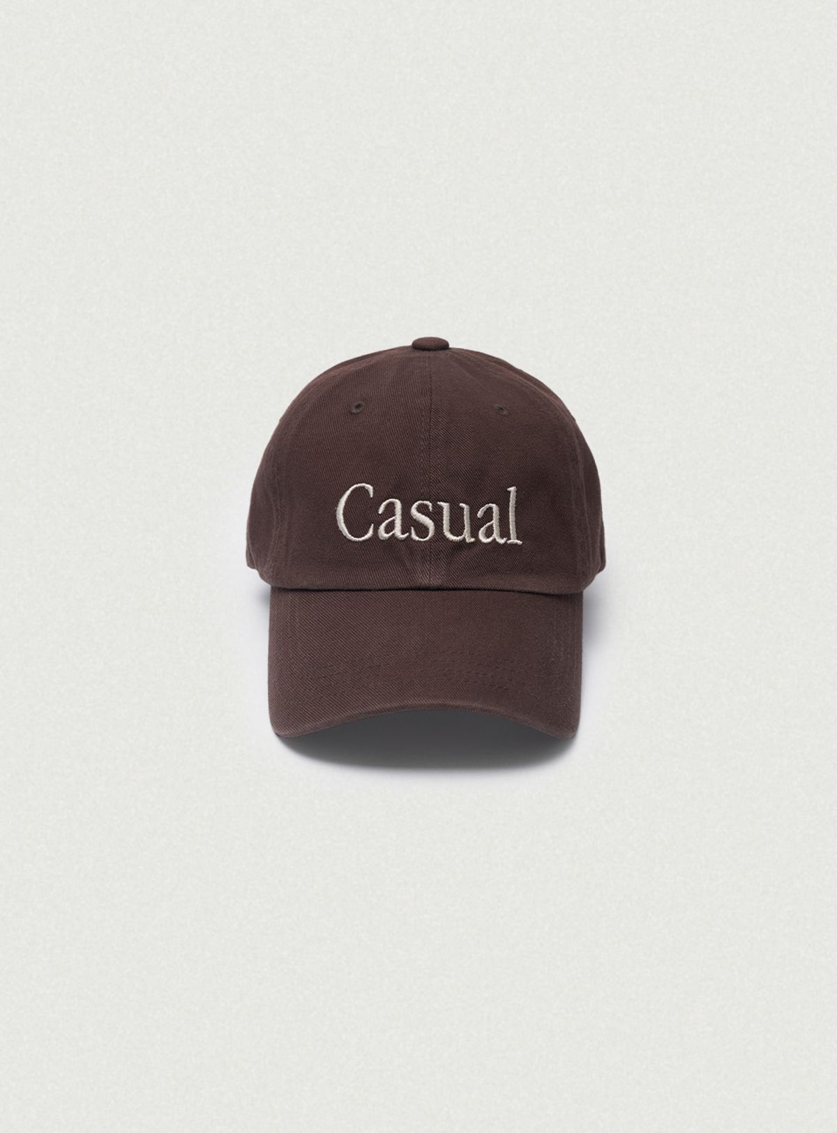 더바넷(THEBARNNET) Casual Logo Ball Cap_Brown