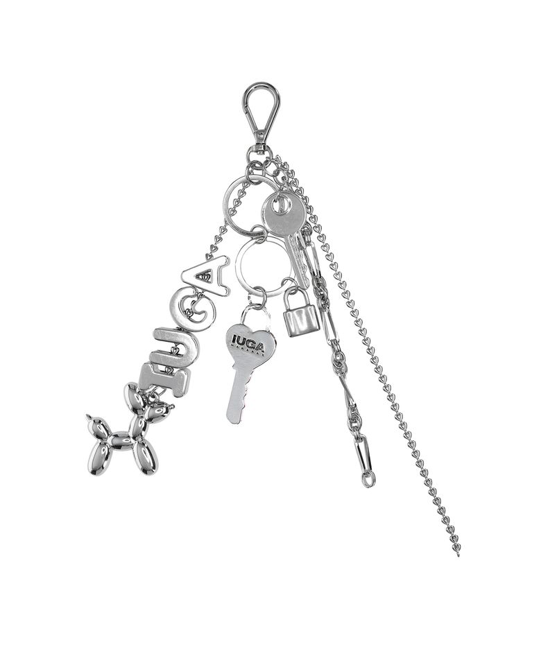 Silver IUGA Keyring