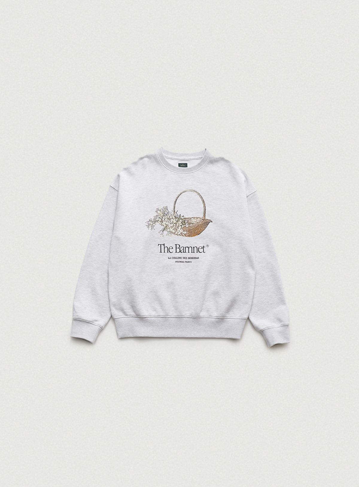 더바넷(THEBARNNET) Flower Basket Sweat Shirt