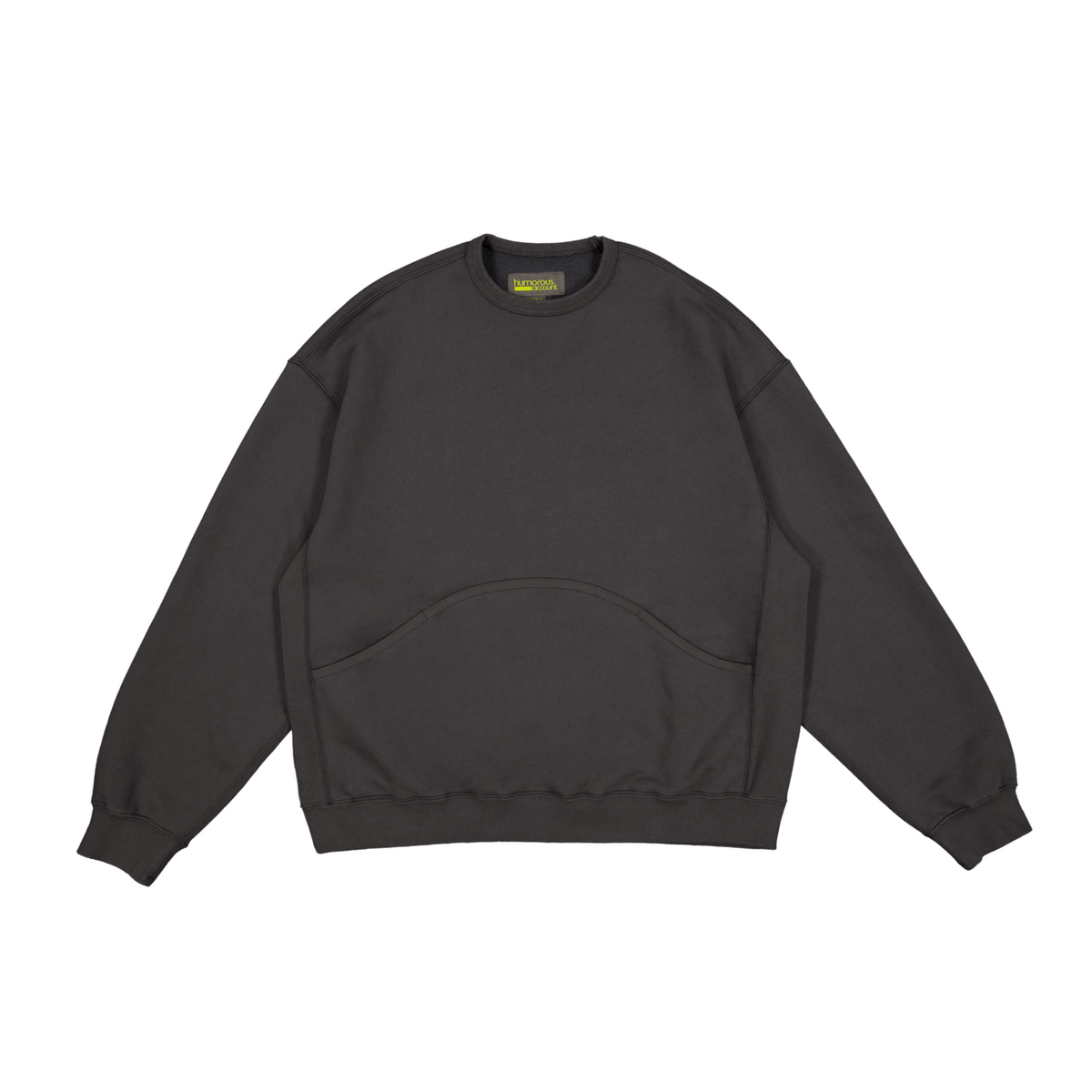 휴머러스 어카운트(HUMOROUS ACCOUNT) WAVE PK SW SHIRT / CHARCOAL