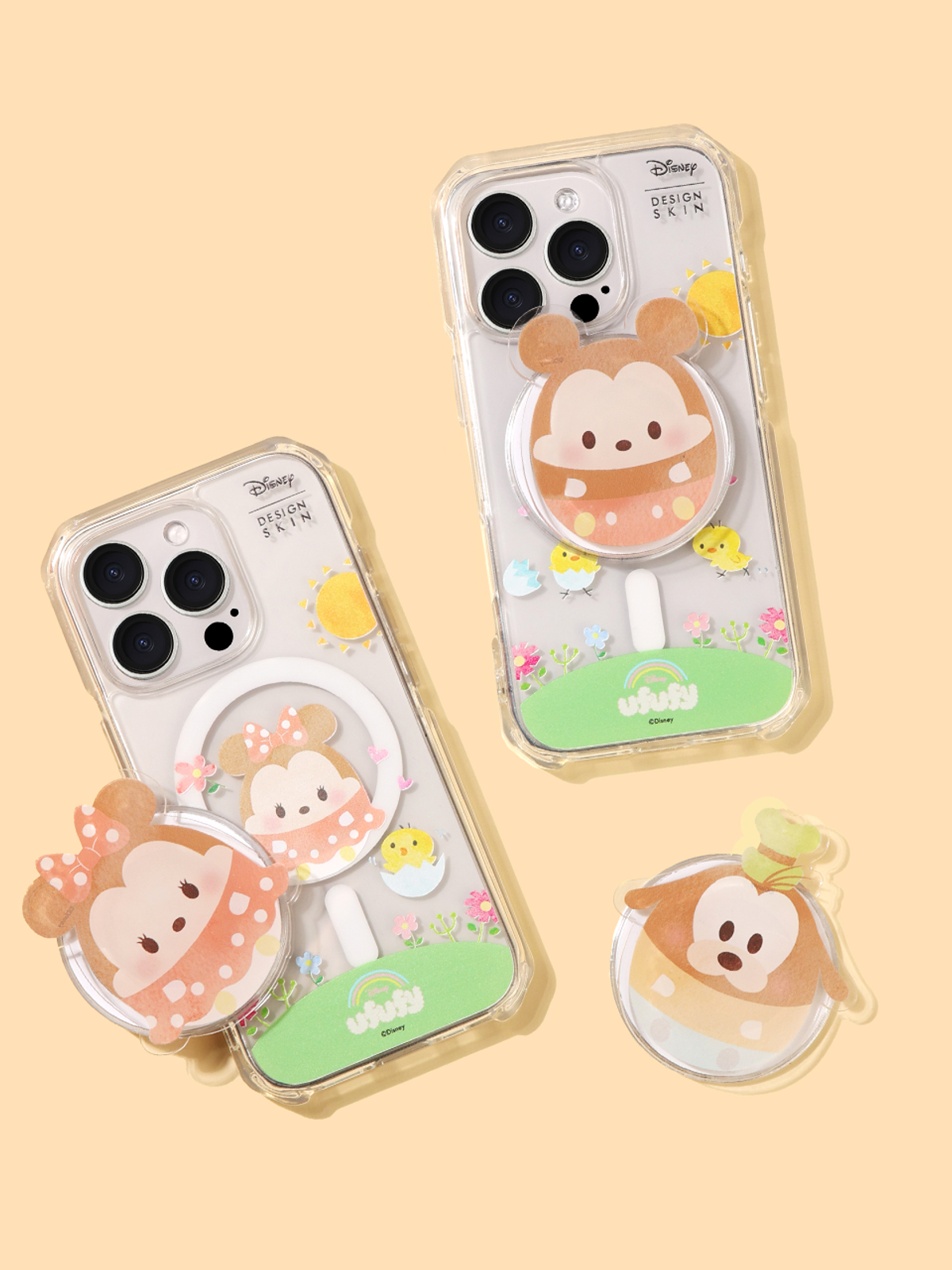 디자인스킨(DESIGNSKIN) [디즈니] 맥세이프 클리어 그래픽 케이스_우푸피