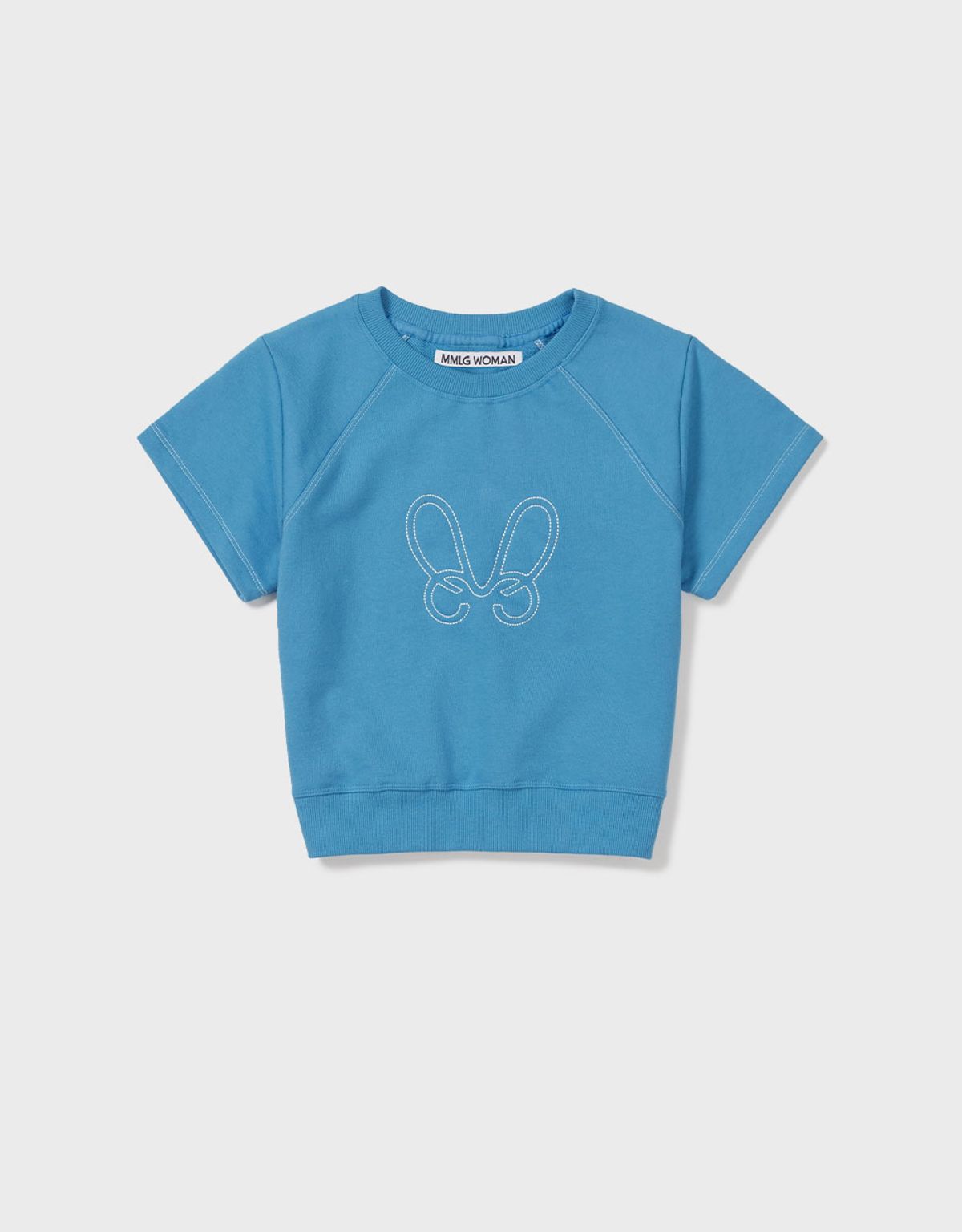 엠엠더블유(MMW) [MMW] ESS HF SWEAT (TURQUOISE BLUE)
