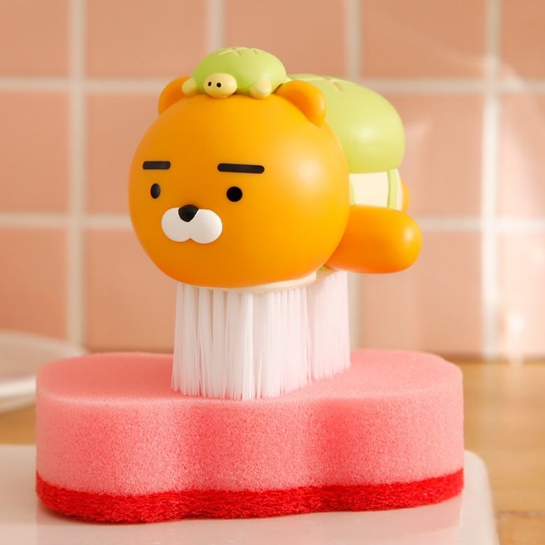 메론빵 거북이 청소솔_라이언