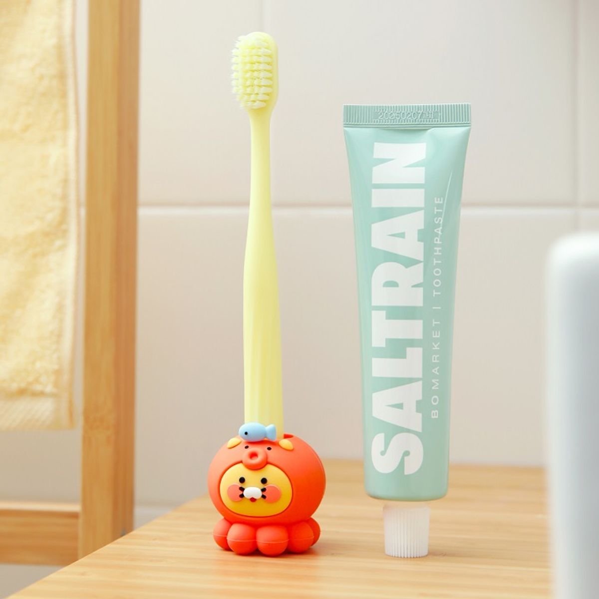 카카오프렌즈(KAKAO FRIENDS) 문어 칫솔홀더_춘식이