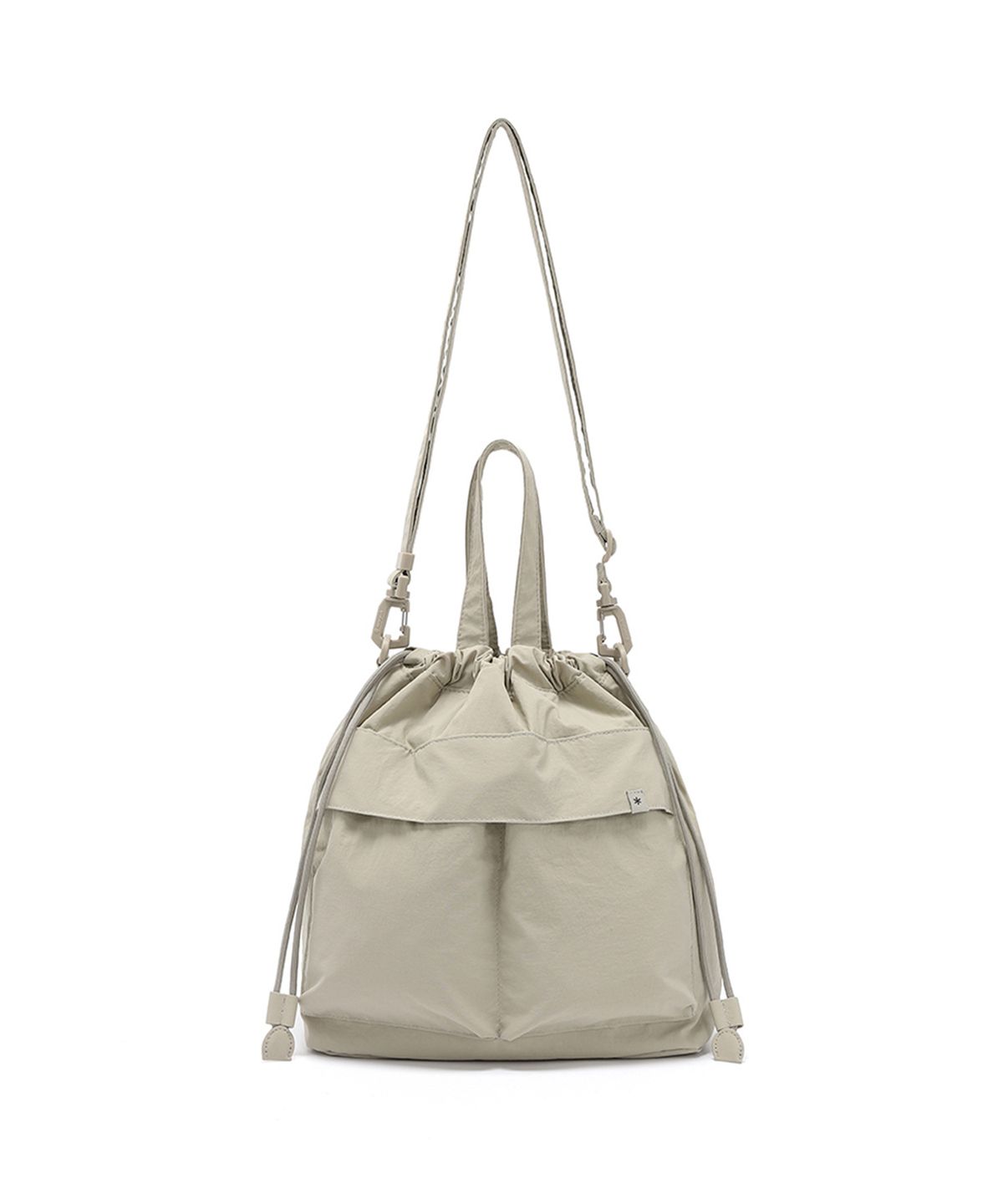 스노우피크 어패럴(SNOWPEAK APPAREL) 캠플 라지 버킷백 (S25ZWCBB10) Light Beige