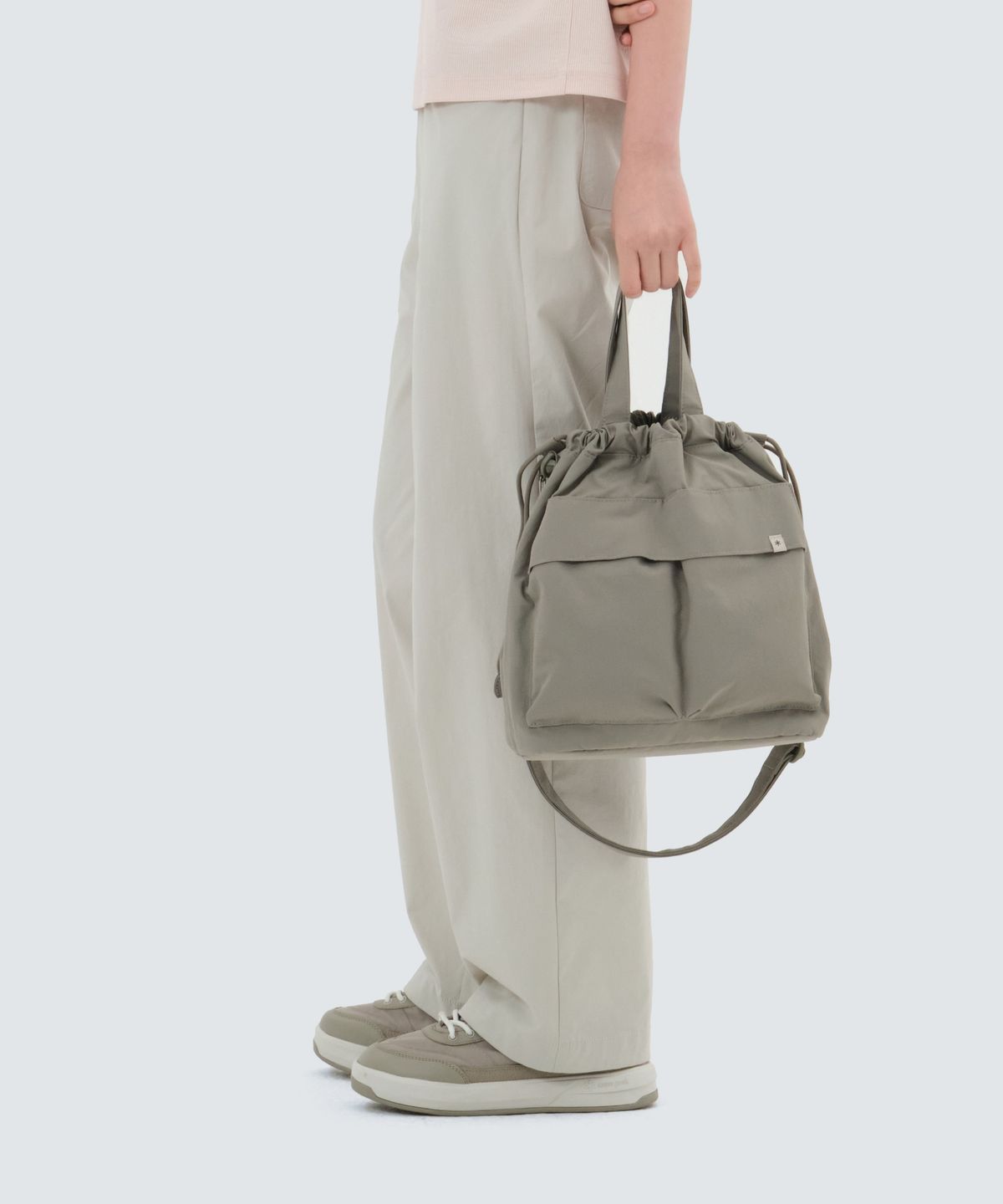 스노우피크 어패럴(SNOWPEAK APPAREL) 캠플 라지 버킷백 (S25ZWCBB10) Olive