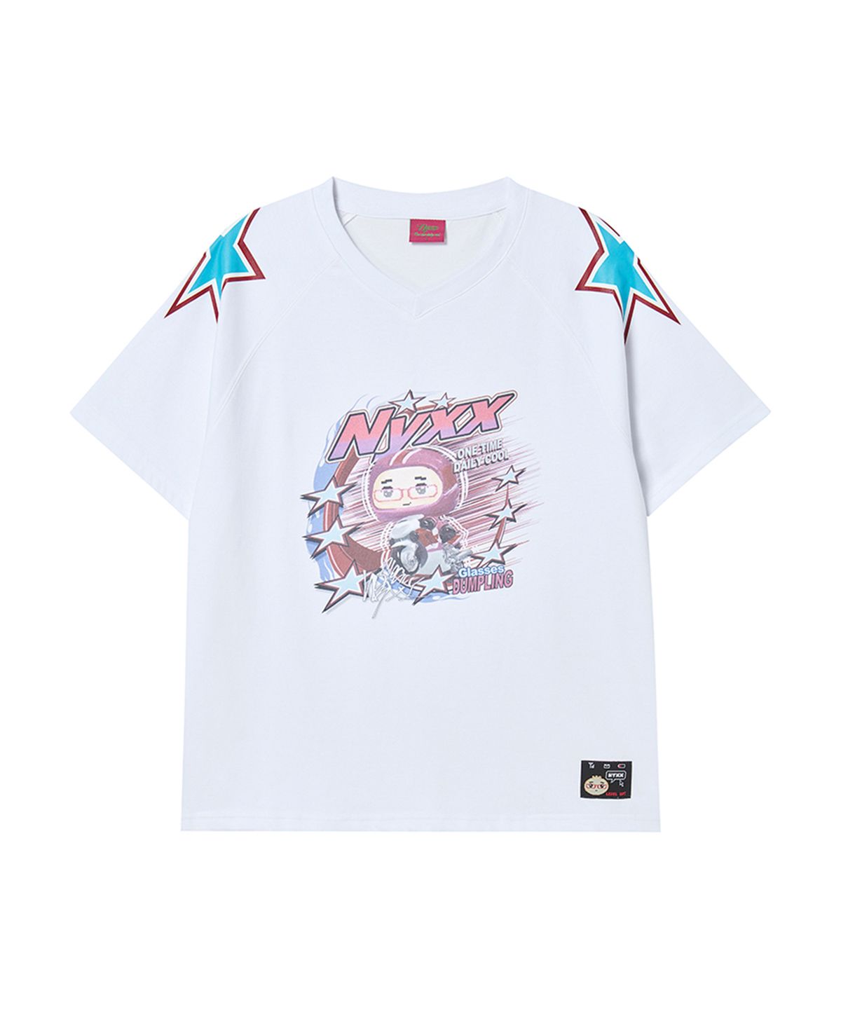 엔와이엑스엑스(NYXX) NYGD BIKE C/P TEE WHITE