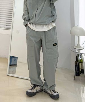 스트레치 우븐 카고 팬츠(라이트 카키)