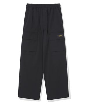 스트레치 우븐 카고 팬츠(블랙)